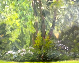 Dew on the Morning Grass, Oil 2013